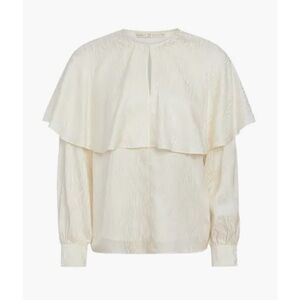 Marie Oliver Ivory Silk Blouse